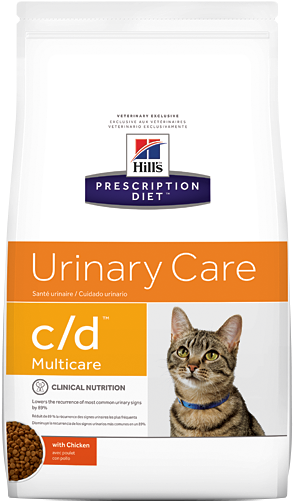 Hills Cd Multicare Feline Urinary Care With Chicken - Urinary Care Dog Food (500x500), Png Download