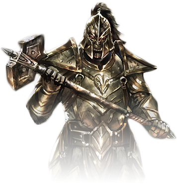 Elder Scrolls Online Club V - Half Orc Heavy Armor (377x405), Png Download