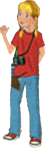 Image Magic Tree House Annie Png The Wiki - Annie From Magic Tree House (379x519), Png Download
