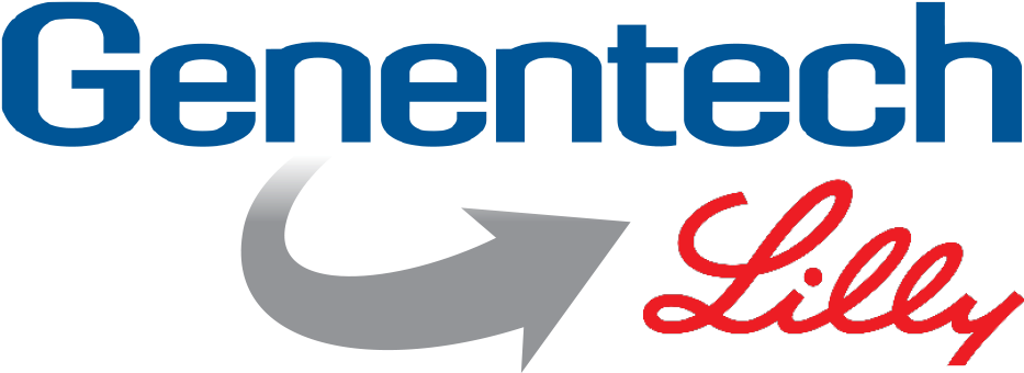 Genentech Lilly Desktop Genentech Lilly Mobile - Genentech Logo (1000x396), Png Download