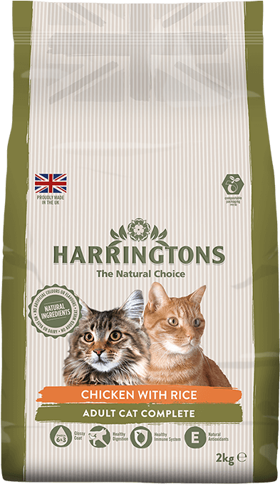Find Your Nearest Stockist - Harringtons Complete Dry Cat Food With Chicken (472x678), Png Download