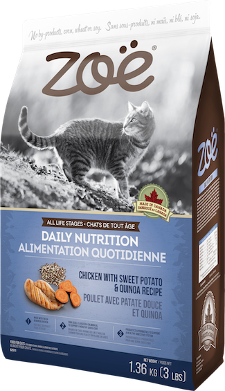 Explore Zoë Cat Daily Nutrition Chicken With Sweet - Zoe Cat Food (325x565), Png Download