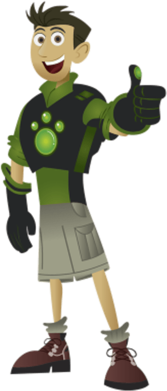 At The Movies - Wild Kratts (640x770), Png Download