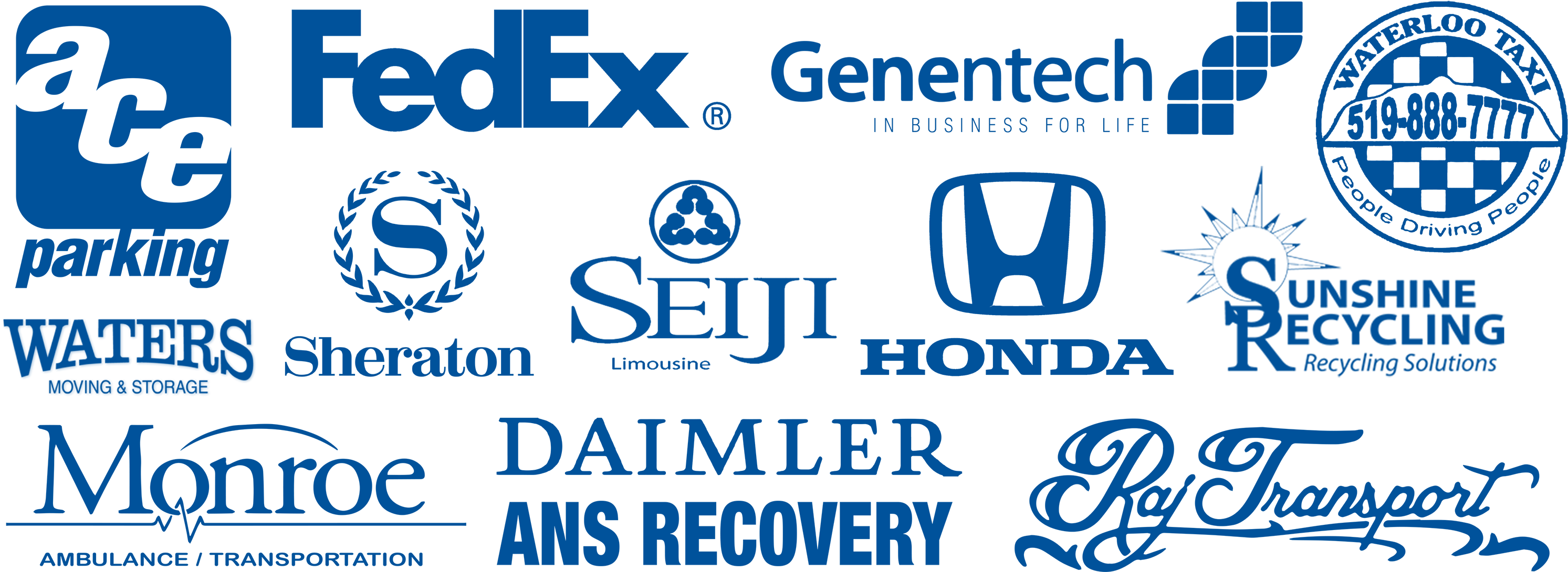 Some Of Our Outstanding Clients - Sheraton Hotel (3000x1125), Png Download