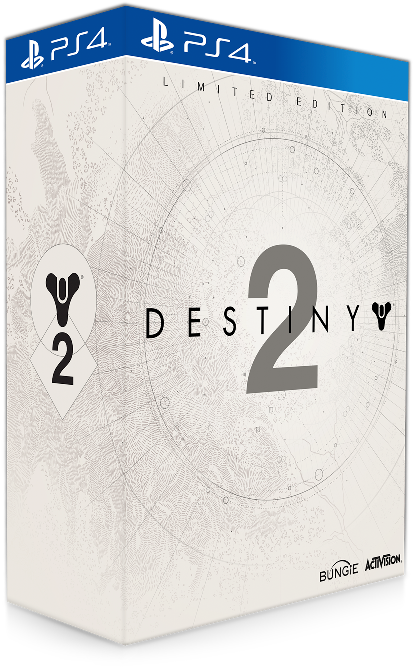 Ps4™ Destiny 2 Versions And Pre-order Details - Destiny 2 Limited Edition Ps4 (480x800), Png Download