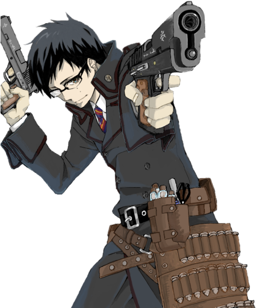 Render Blue Exorcist Blue Exorcist 21876014 500 617 - Ao No Exorcist Yukio (500x617), Png Download