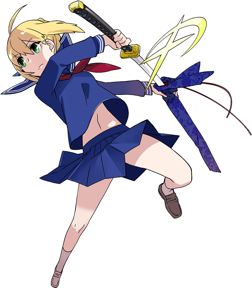 537kib, 1000x1000, Masteraltriacapsule - Saber Master Altria (1000x1000), Png Download
