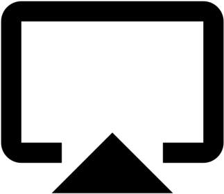 Apple Airplay Icon - Airplay (350x350), Png Download