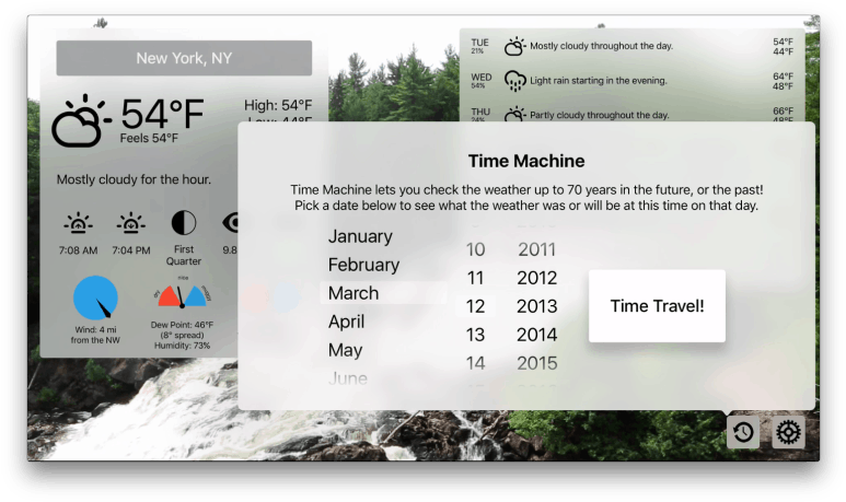 Forecast Bar Apple Tv - Iphone 3g (780x464), Png Download