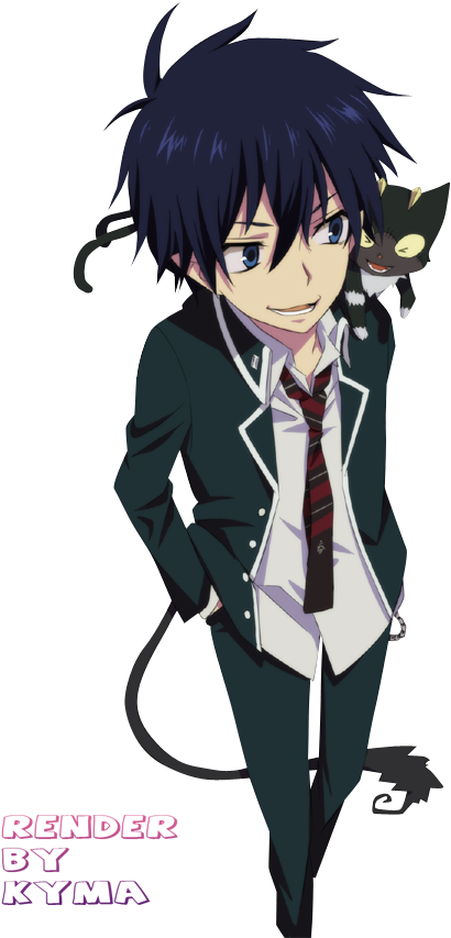 Ao No Exorcist - Frases De Animes Espanol (600x857), Png Download
