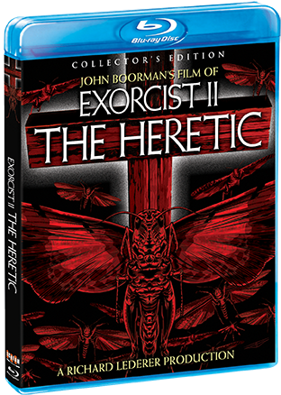 The Heretic [collector's Edition] Exclusive Poster - Exorcist Ii The Heretic Blu Ray (326x455), Png Download