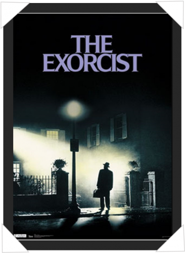 #368 - Exorcist Poster (500x500), Png Download