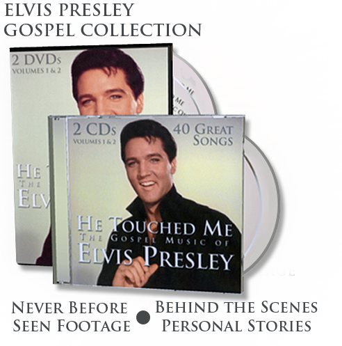He Touched Me: The Gospel Music Of Elvis Presley (cd) (492x497), Png Download