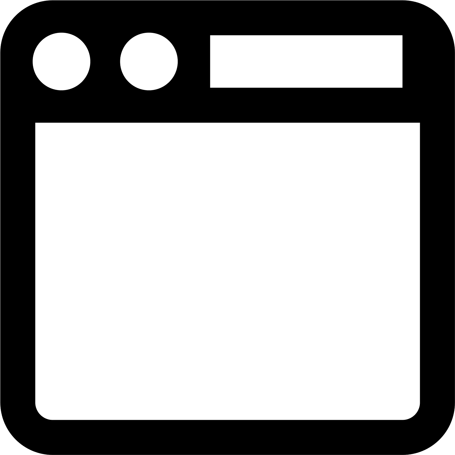Navigation Toolbar Top Icon - Task Bar Icon Png (1600x1600), Png Download