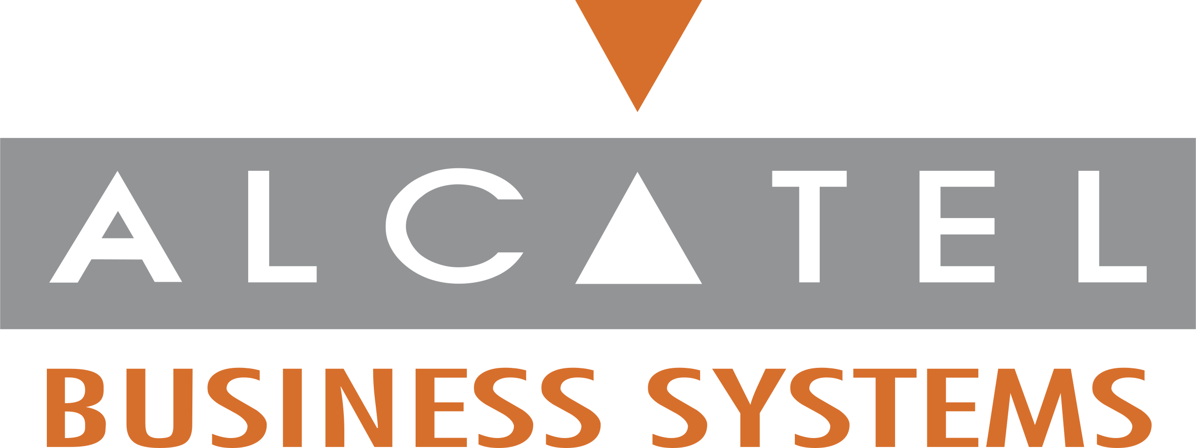 Alcatel 1 Logo Png Transparent - Alcatel Logo (2400x900), Png Download