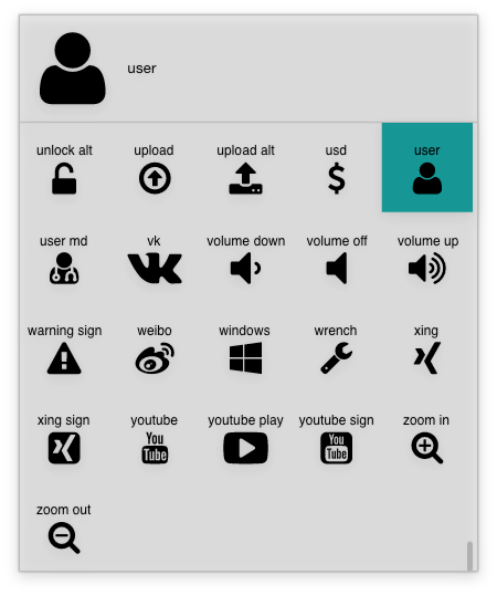 Icon Picker - Icon Navigation Bar (450x538), Png Download