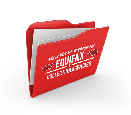 We've Hired Ex-employees Of Equifax And Collection - Equifax (460x401), Png Download