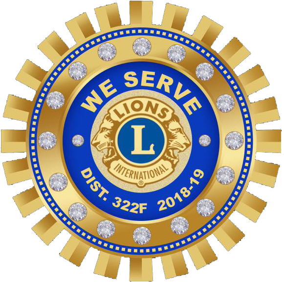 Lion - Rotary Club Of Moorpark Logo (1024x1024), Png Download