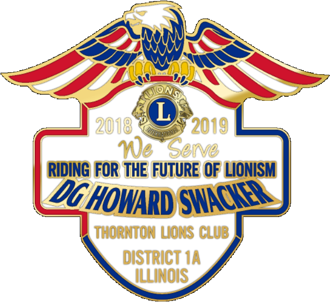 Dg Howard Swacker Bio - Lions Beacon Of Hope (660x597), Png Download