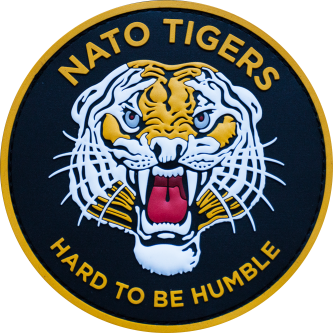 Hard To Be Humble Patch Rubber - Nato Tiger Meet 2011 (666x666), Png Download