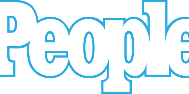 People Magazine Logo - People Magazine Logo Black And White (650x325), Png Download