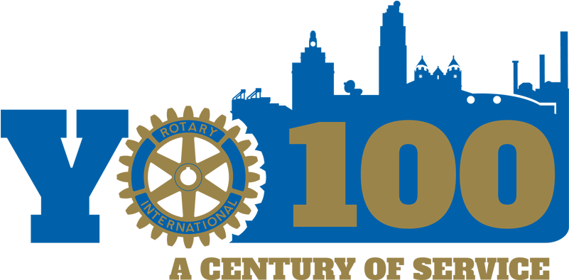 Rotary Club Of Youngstown, Ohio - 100 Years Of Rotary (900x500), Png Download