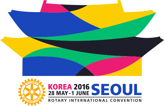Ri Convention Logo - Rotary International Convention 2016 Seoul (554x359), Png Download
