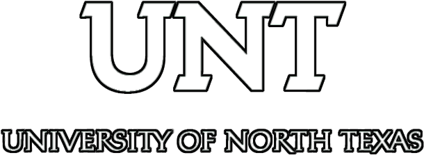 University Of North Texas White (622x275), Png Download