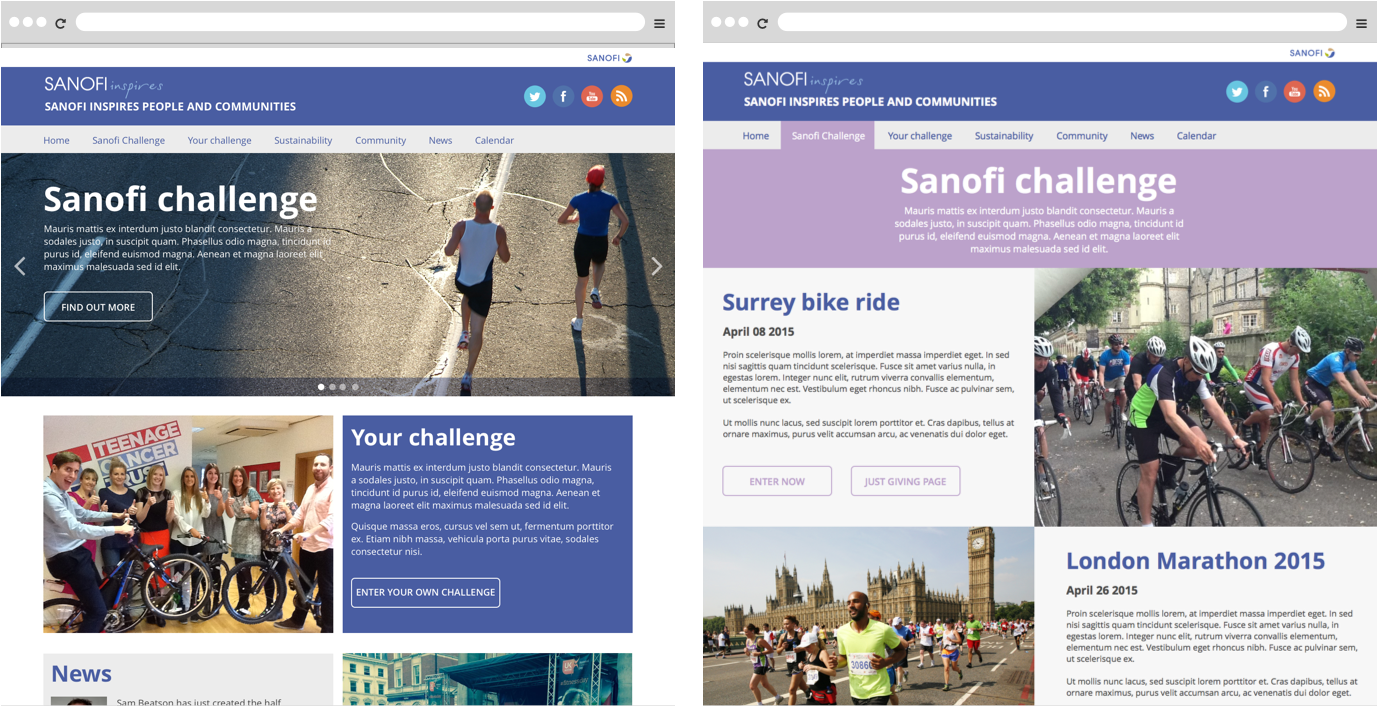 Sanofi Inspires - Website (1440x810), Png Download