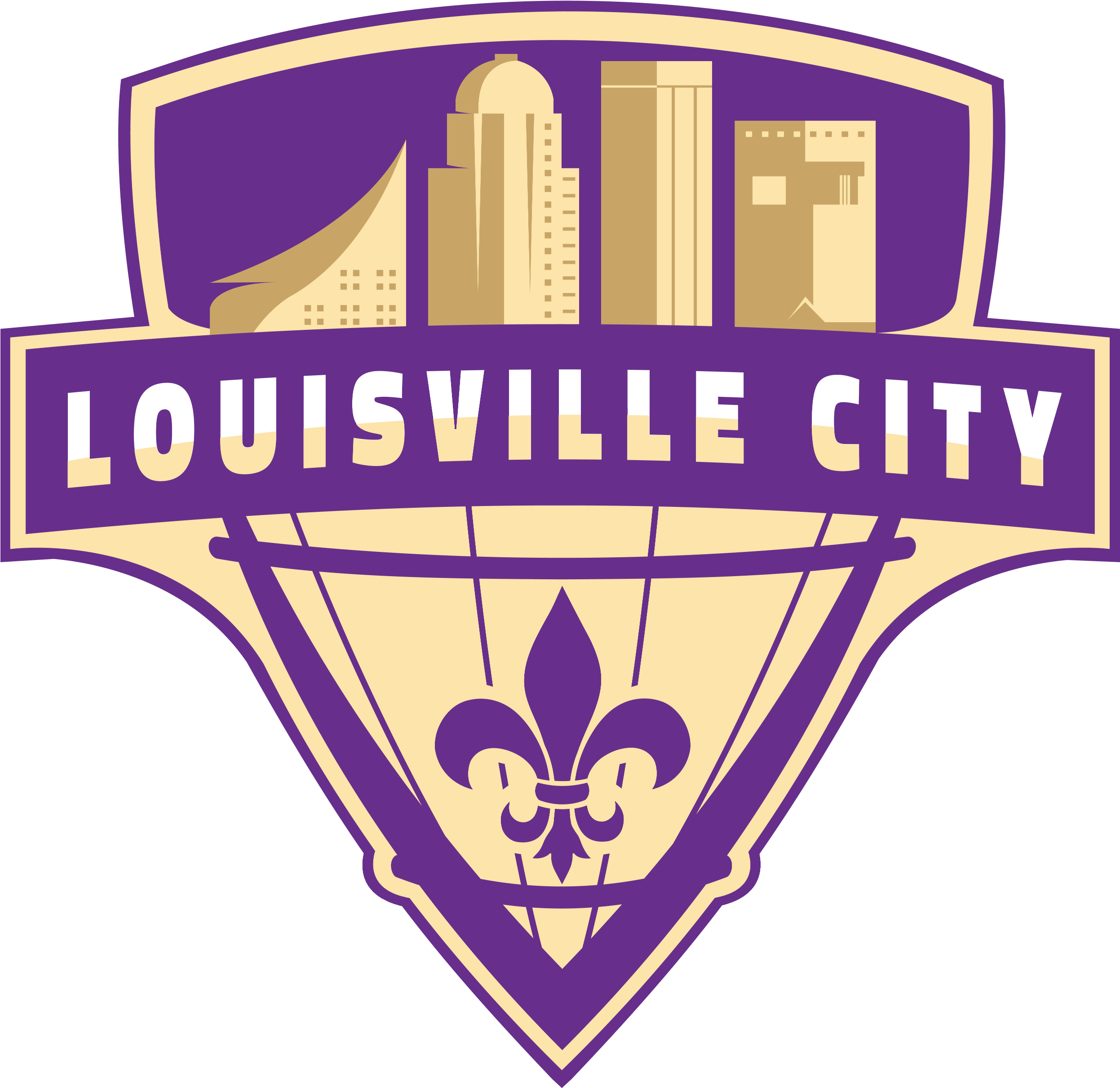 Sales/database/crm Intern With Louisville City Fc In - Louisville Fc (2492x2489), Png Download