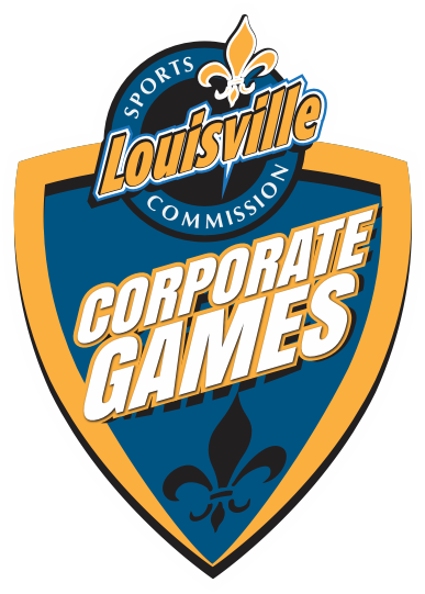 Louisville Corporate Games - Label (574x544), Png Download
