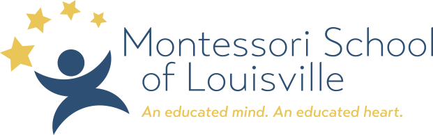 Montessori School Of Louisville (621x194), Png Download
