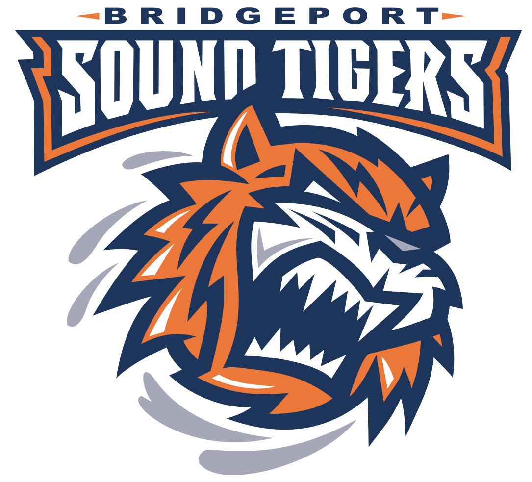 Bridgeport Sound Tigers - Bridgeport Sound Tigers Logo (1128x1024), Png Download