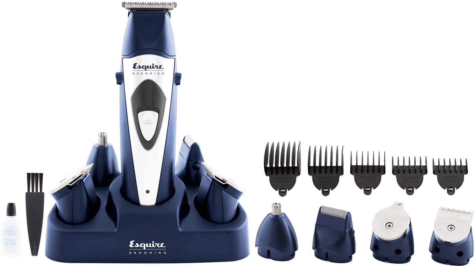 Esquire Trimmer/grooming Set - Esquire 5 Piece Trimmer Set (1600x1600), Png Download