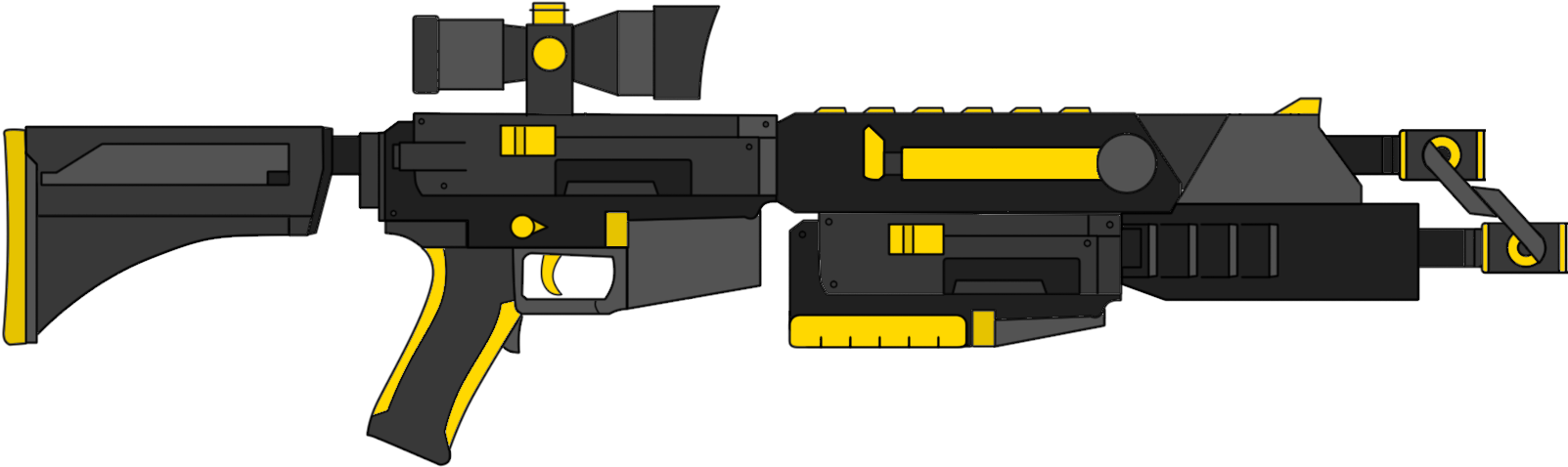 Assault - Weapon (1822x628), Png Download