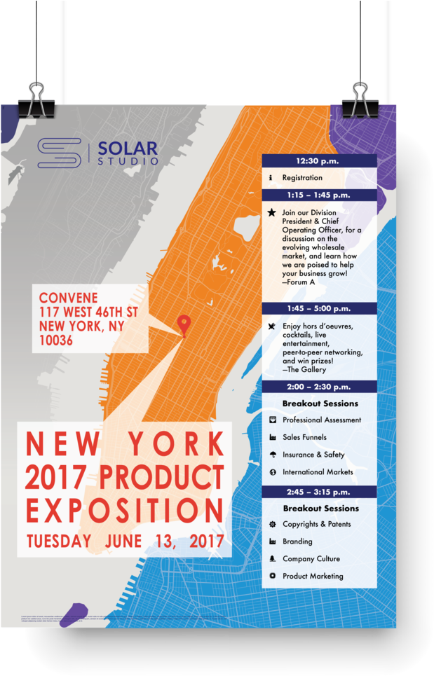 Chicago Expo Gen Clips 01 - Flyer (1000x1000), Png Download