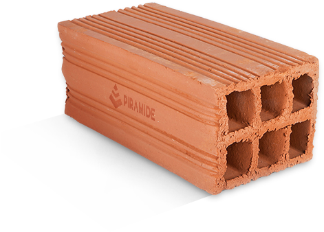 Descargar Ficha Técnica - Ladrillo Pandereta Piramide (555x400), Png Download