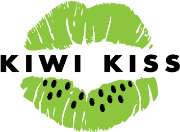 Kiwi Kiss Logo Kiwi Kiss Retina Logo - Fruit (410x300), Png Download
