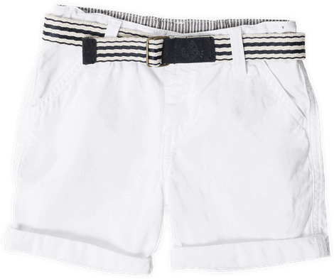 Bermuda Joaquín Blanco, De Cintura Ajustable Con Bota - Bermuda (500x500), Png Download