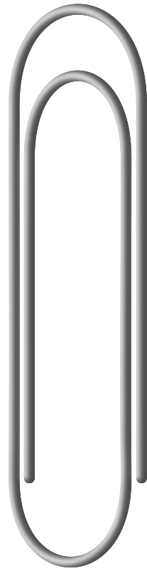 Medium Image - Free Clipart Paper Clips (207x800), Png Download