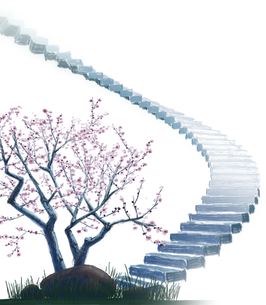 Search For - - Cherry Blossom (529x607), Png Download