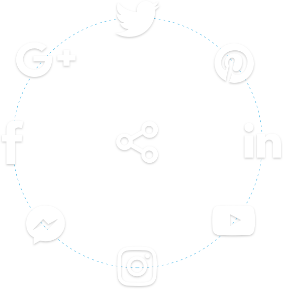 Social Media Icons - Circle (574x586), Png Download