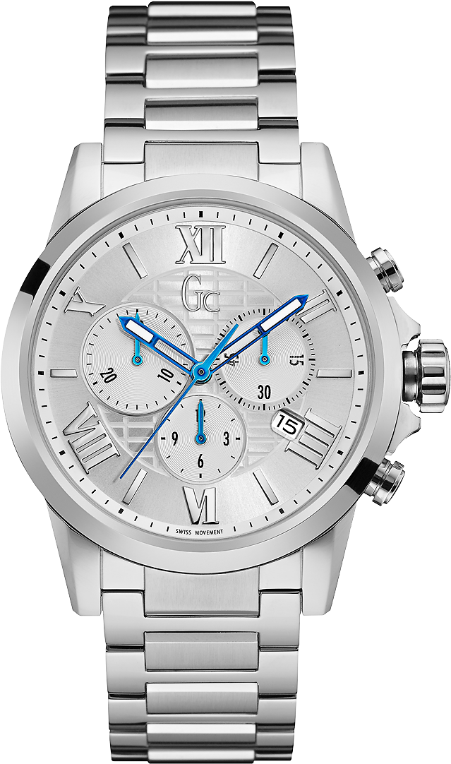 Gc Esquire Metal - Gc Mens Esquire Chronograph Watch Y08007g1 (1000x1200), Png Download