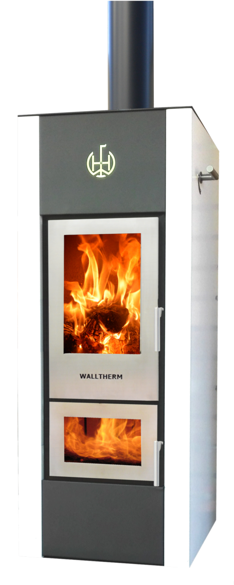 Some Pictures Of The Walltherm Vajolet Wood Boiler - Stove (900x1199), Png Download