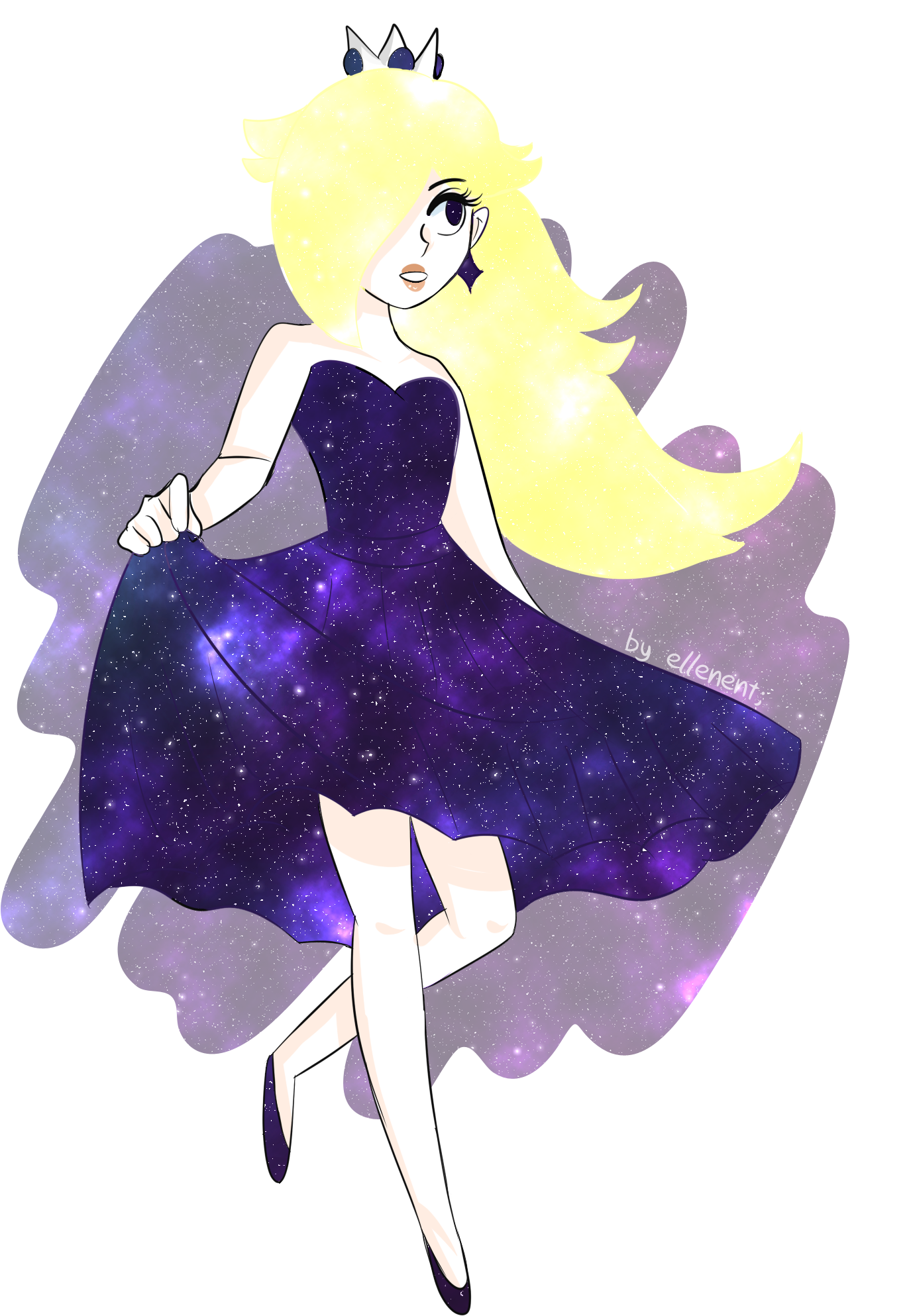 View Fullsize Rosalina Image - Video Game (1467x2163), Png Download