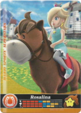 Rosalina - Horse Racing - Mario Sports Superstars Horse Racing (500x537), Png Download