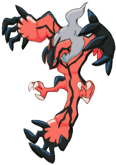 Colored Yveltal - Yveltal Png (401x570), Png Download