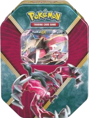 Shiny Kalos Tin - Pokemon Shiny Kalos Tin Shiny Yveltal Ex (665x665), Png Download