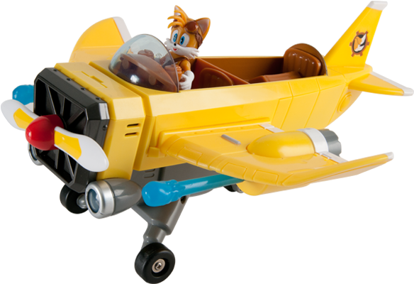 Product Tails 3 - Sonic The Hedgehog Sonic Boom Tails' Plane (600x600), Png Download