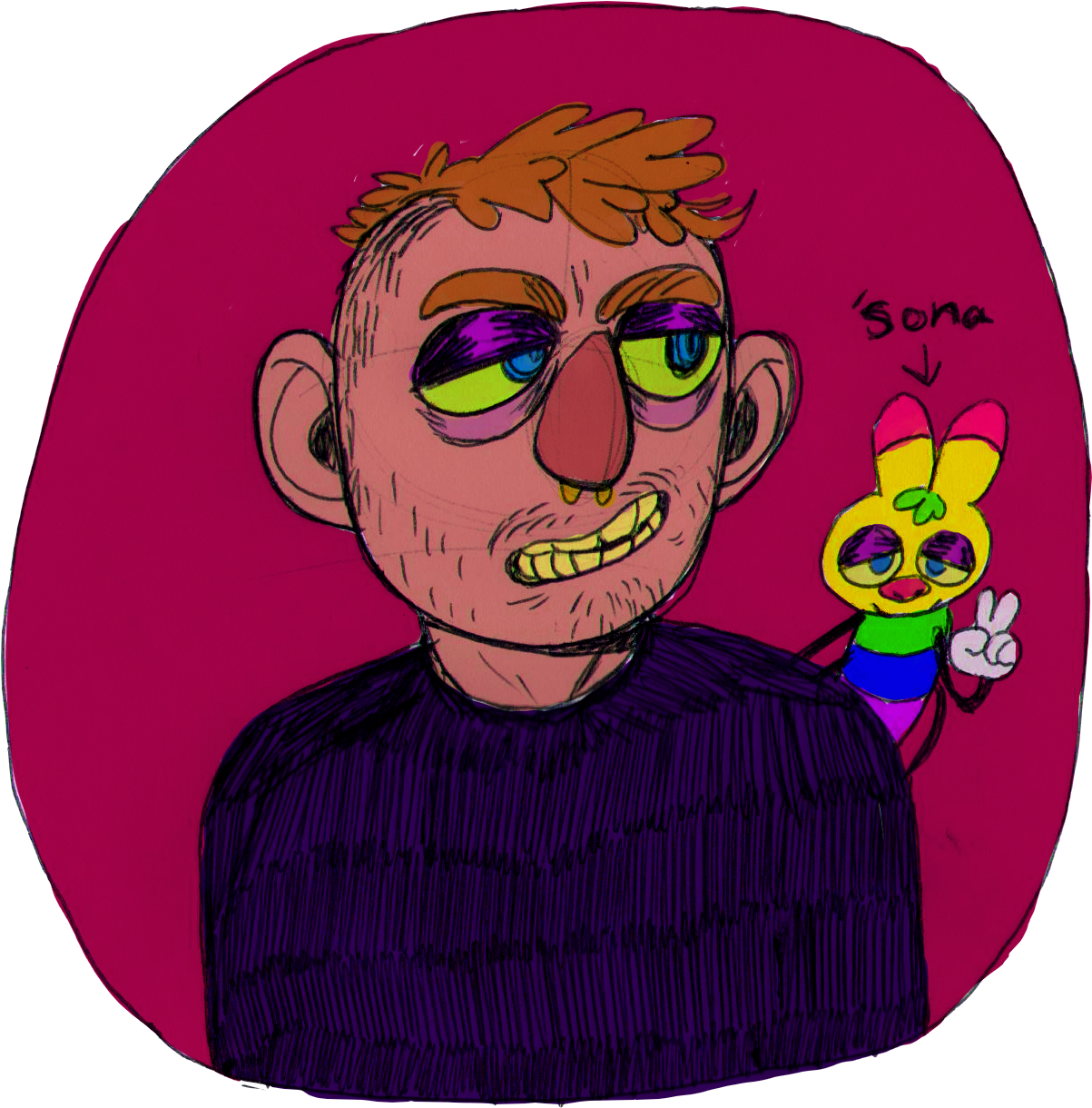 Ash Grub 25 Y/o Nb Ghoul - Lionel Cosgrove And Ash Williams (1359x1426), Png Download